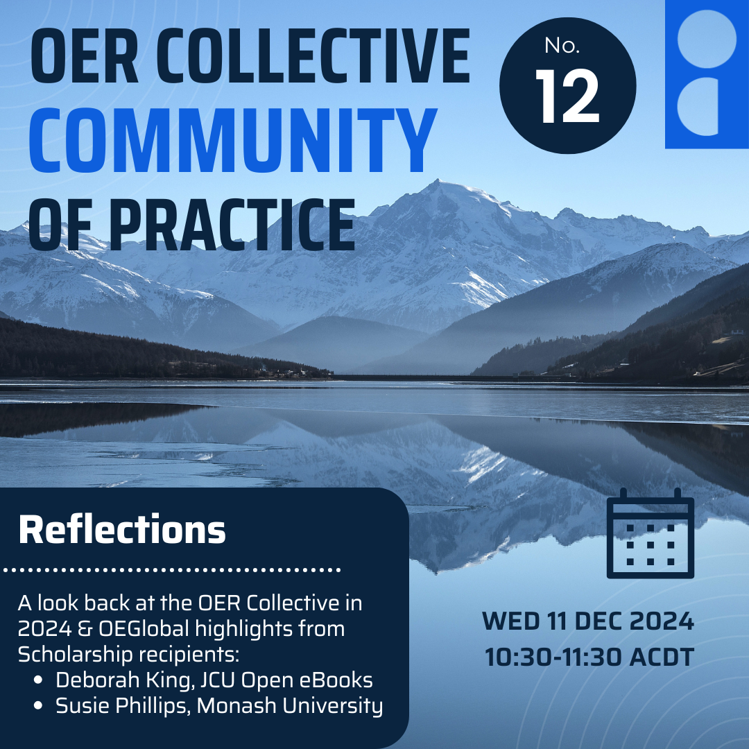 OER collective CoP 12 flyer